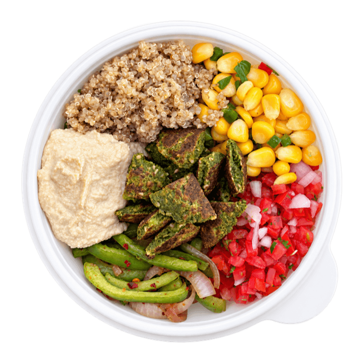 Falafel Hummus Bowl
