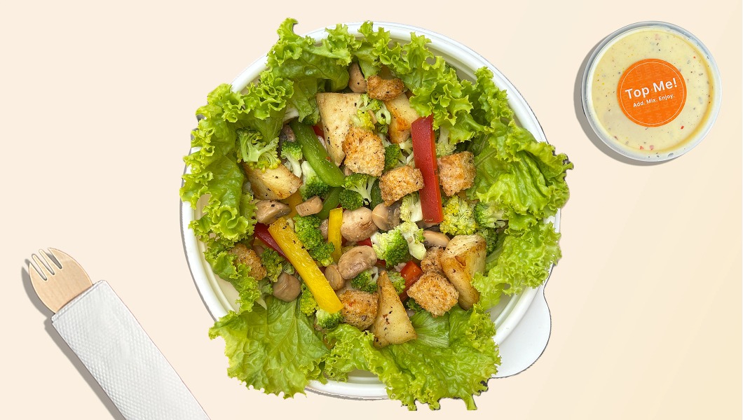 Kinnow Caesar Salad