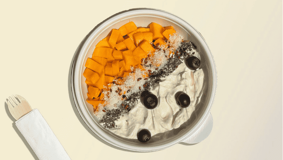 Kinnow Mango Yogurt Granola Bowl