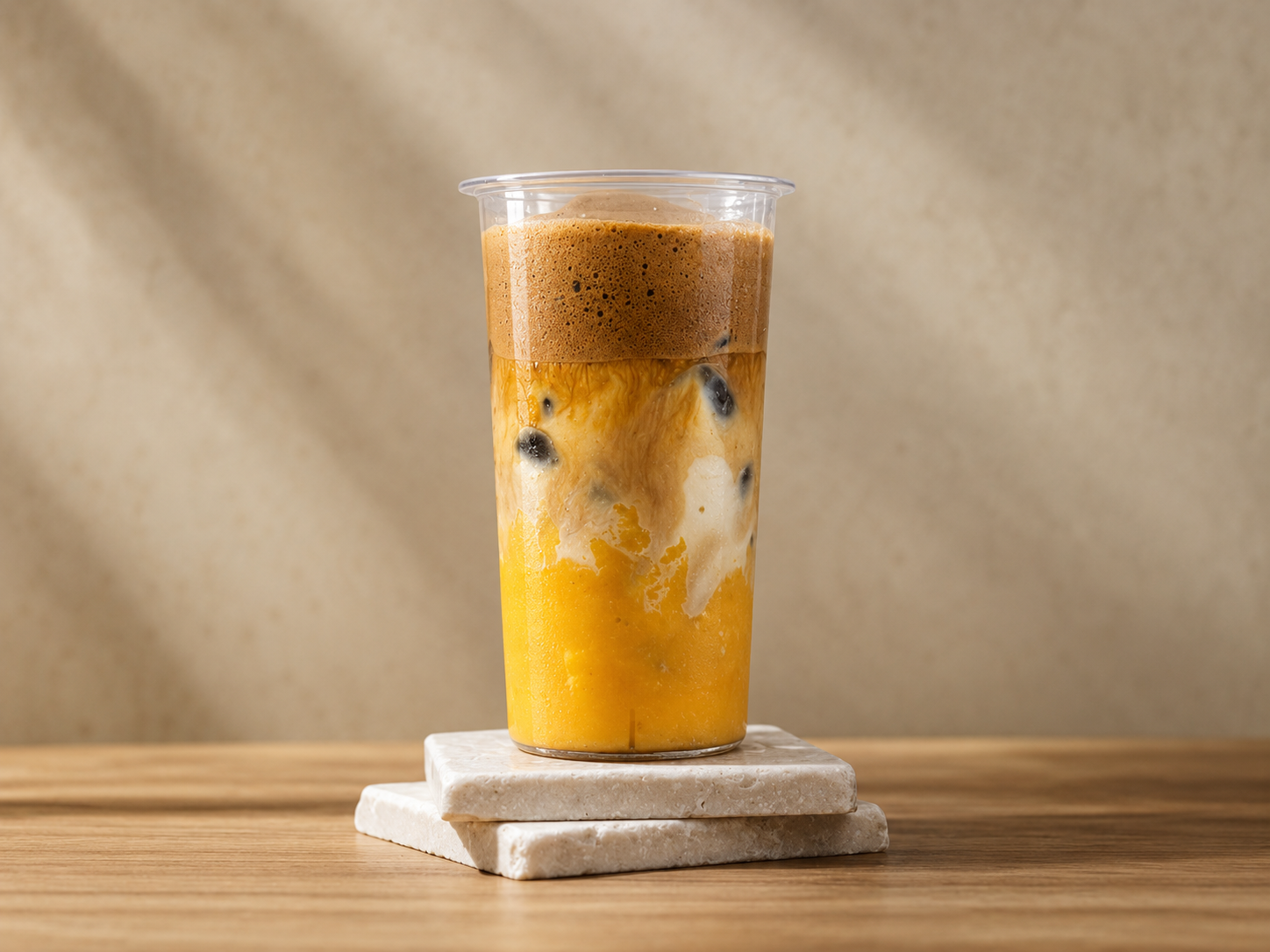 Kinnow Mango Iced Latte