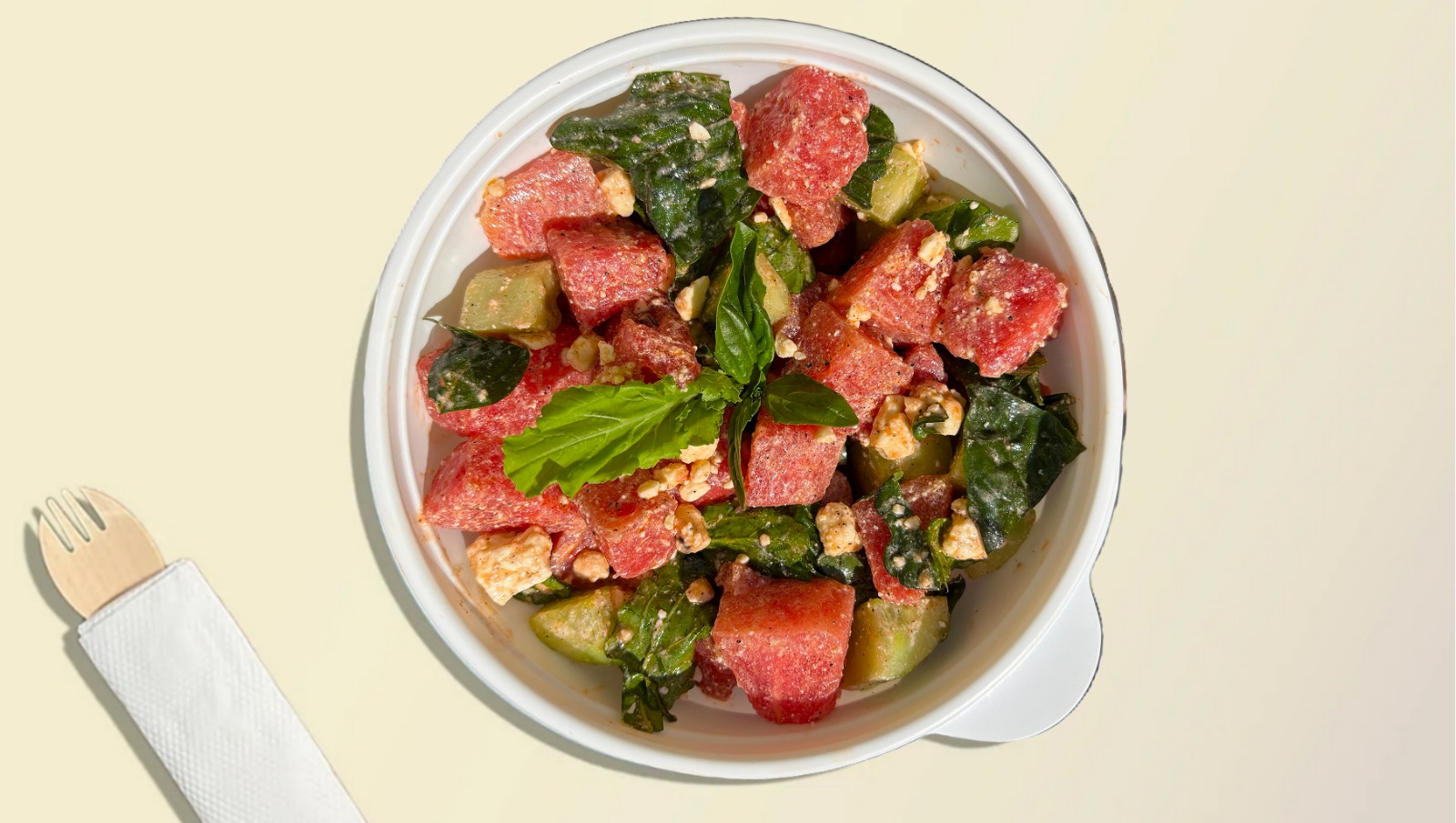 Kinnow Watermelon Feta Salad