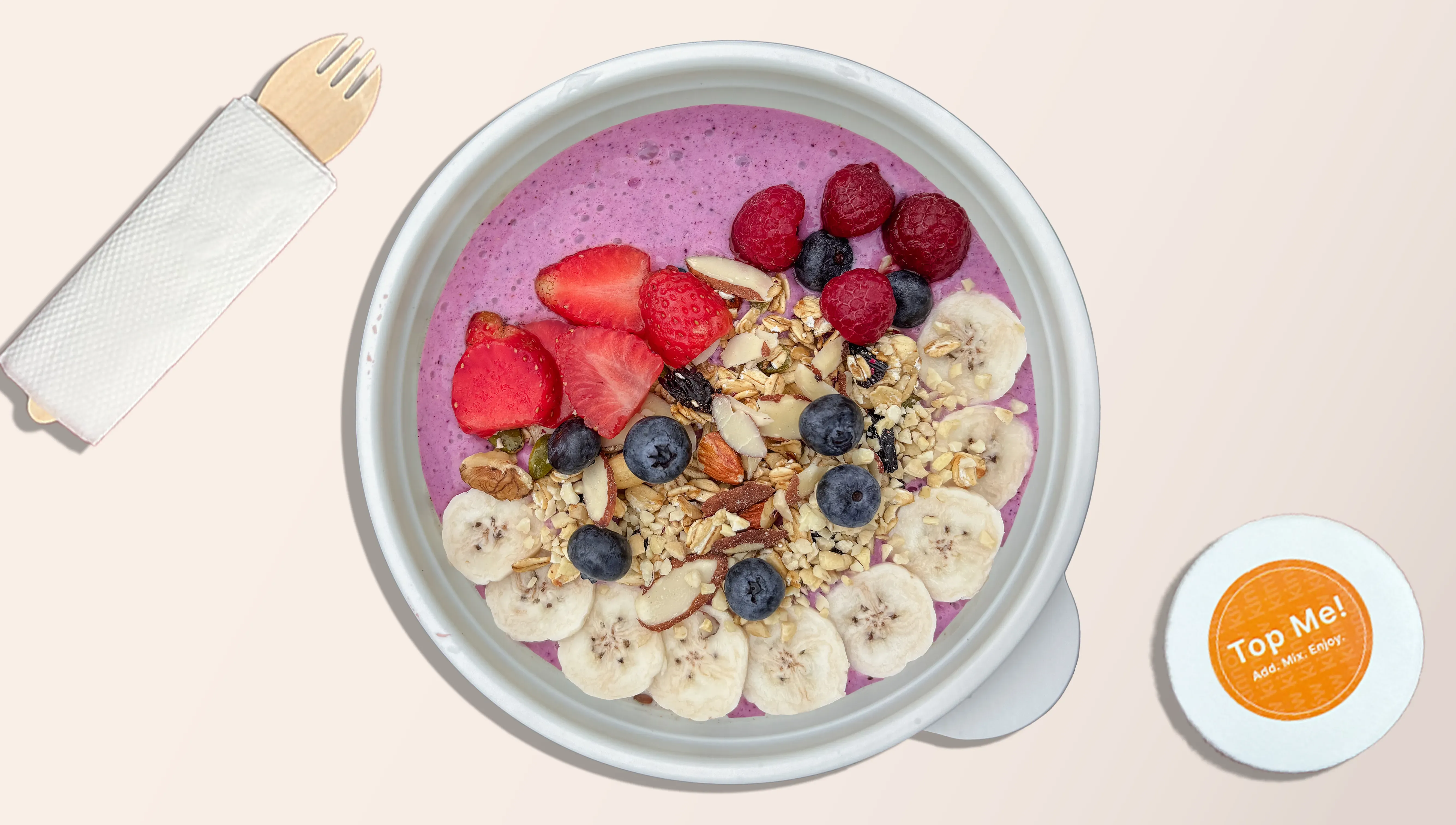 Kinnow Berry Bliss Smoothie Bowl