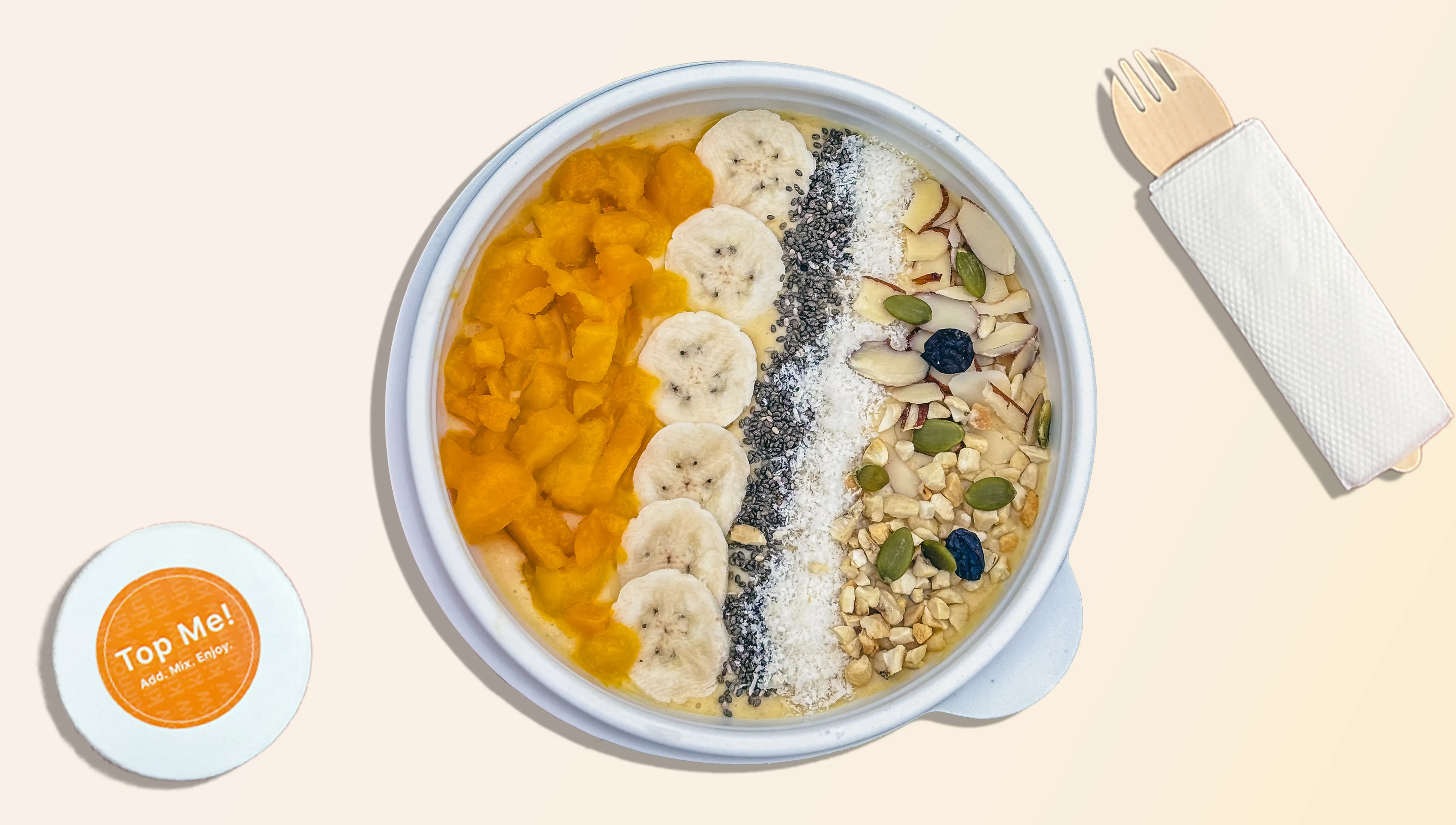 Kinnow Mango Coconut Bowl
