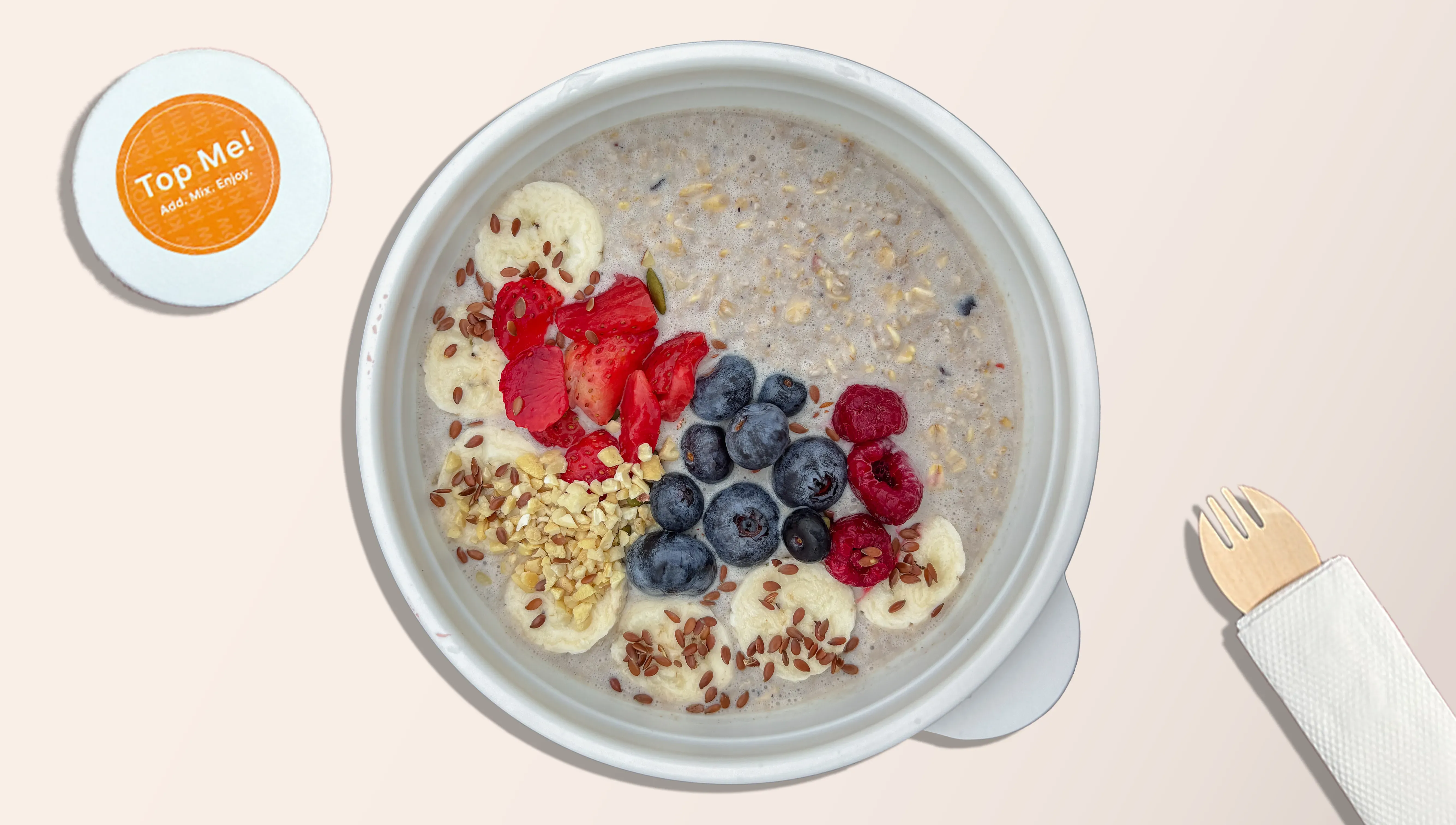 Kinnow Overnight Berry Oats